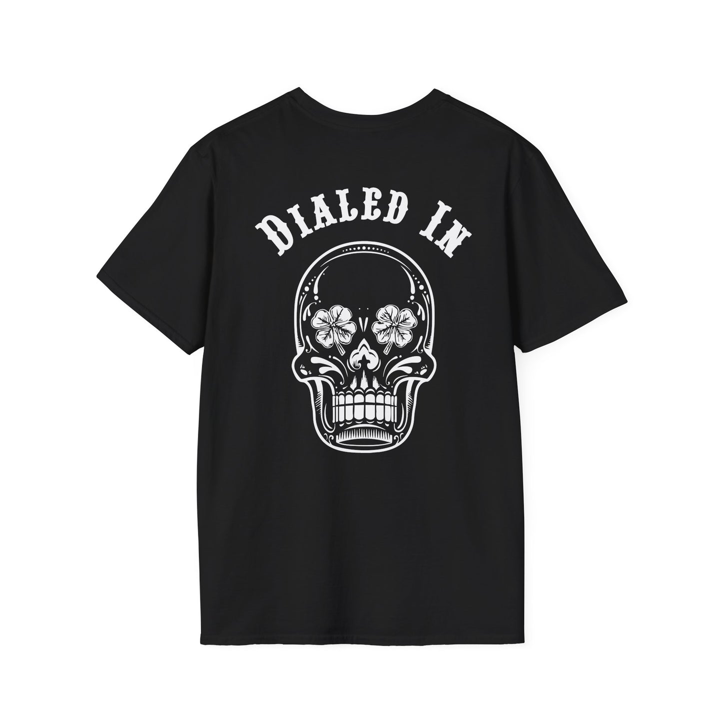 Calaveras, Unisex Softstyle T-Shirt, Casual Tee, Gift for Him, Car Enthusiast Shirt, NASCAR, Pit Crew