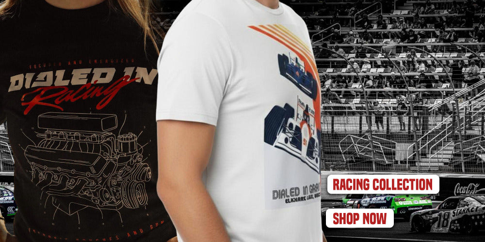 F1 NASCAR Indy Racing Dirt Track Sprint Cars Shirts