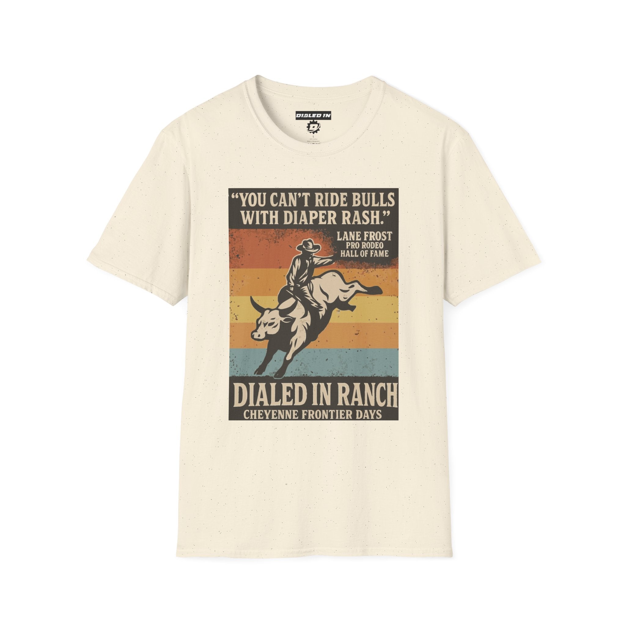 Dialed In “Can’t Ride Bulls” Shirt | Rodeo Graphic Tee