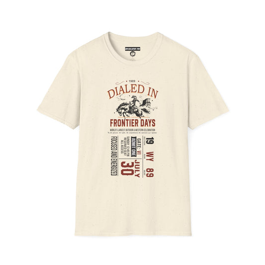 Dialed In Frontier Days Shirt | Western Rodeo Graphic Tee