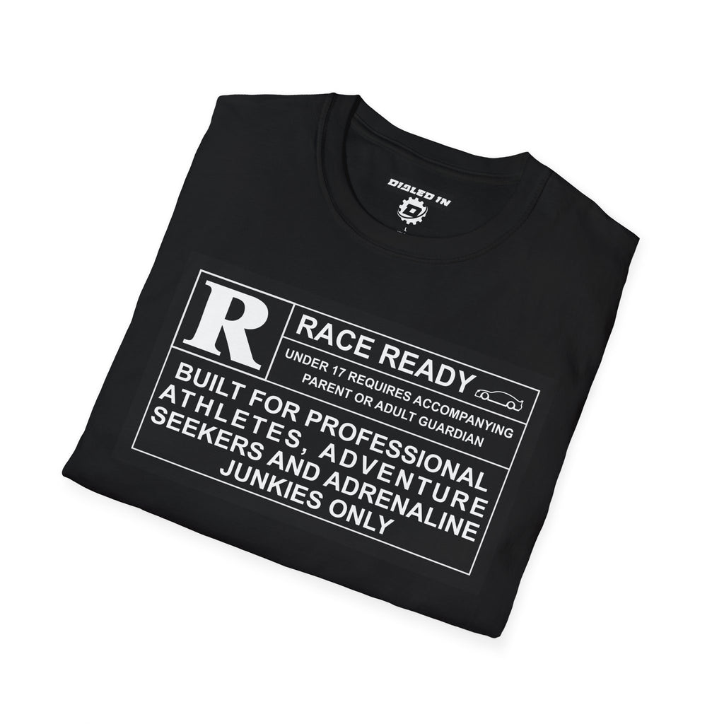 Dialed In “Rated R” Graphic Tee | Bold Movie-Style Shirt