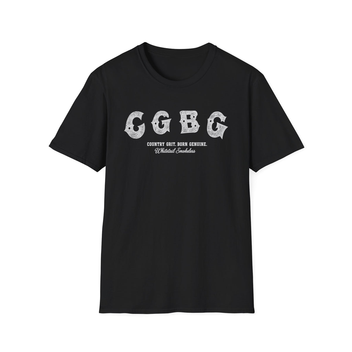 CGBG Vintage Lettering T‑Shirt — Subtle Retro Graphic Tee