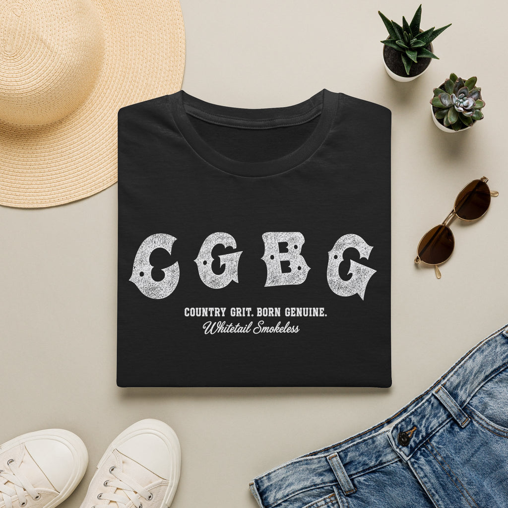 CGBG Vintage Lettering T‑Shirt — Subtle Retro Graphic Tee