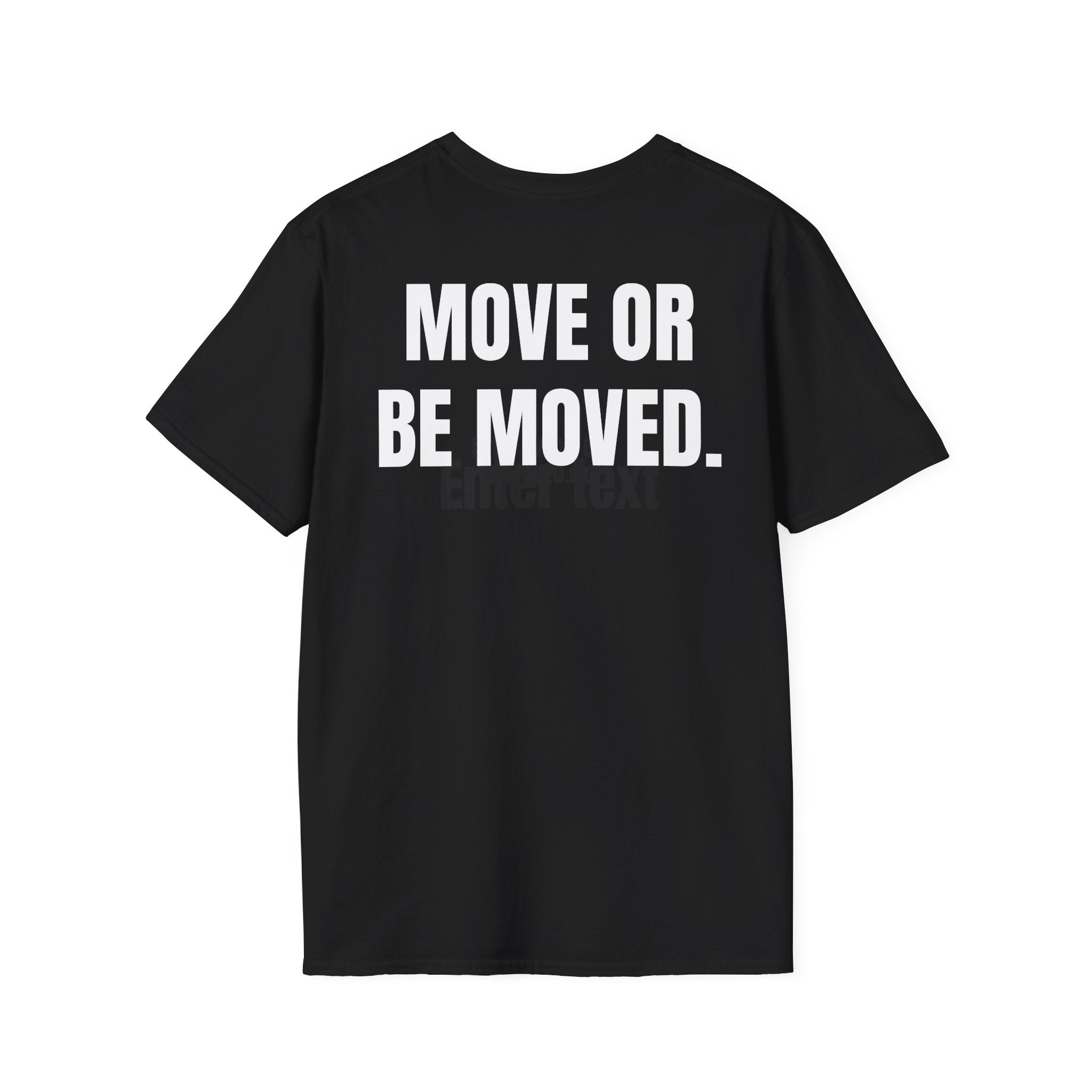 Dialed In Skully D Crew Chief Move or Be Moved Graphic Tee