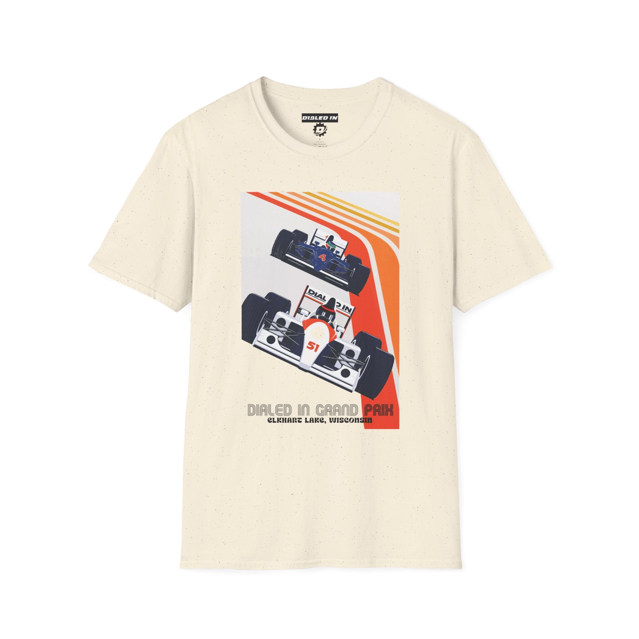 Dialed In Grand Prix Tee | Motorsports Graphic Shirt