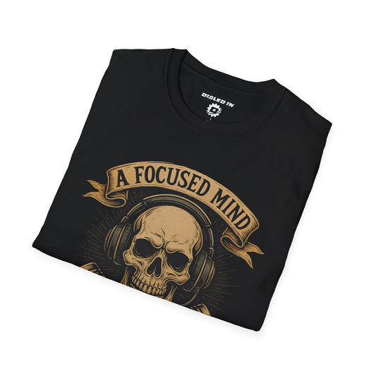 Dialed In “Focused Mind” Tee | Mindset & Motivation Graphic Shirt