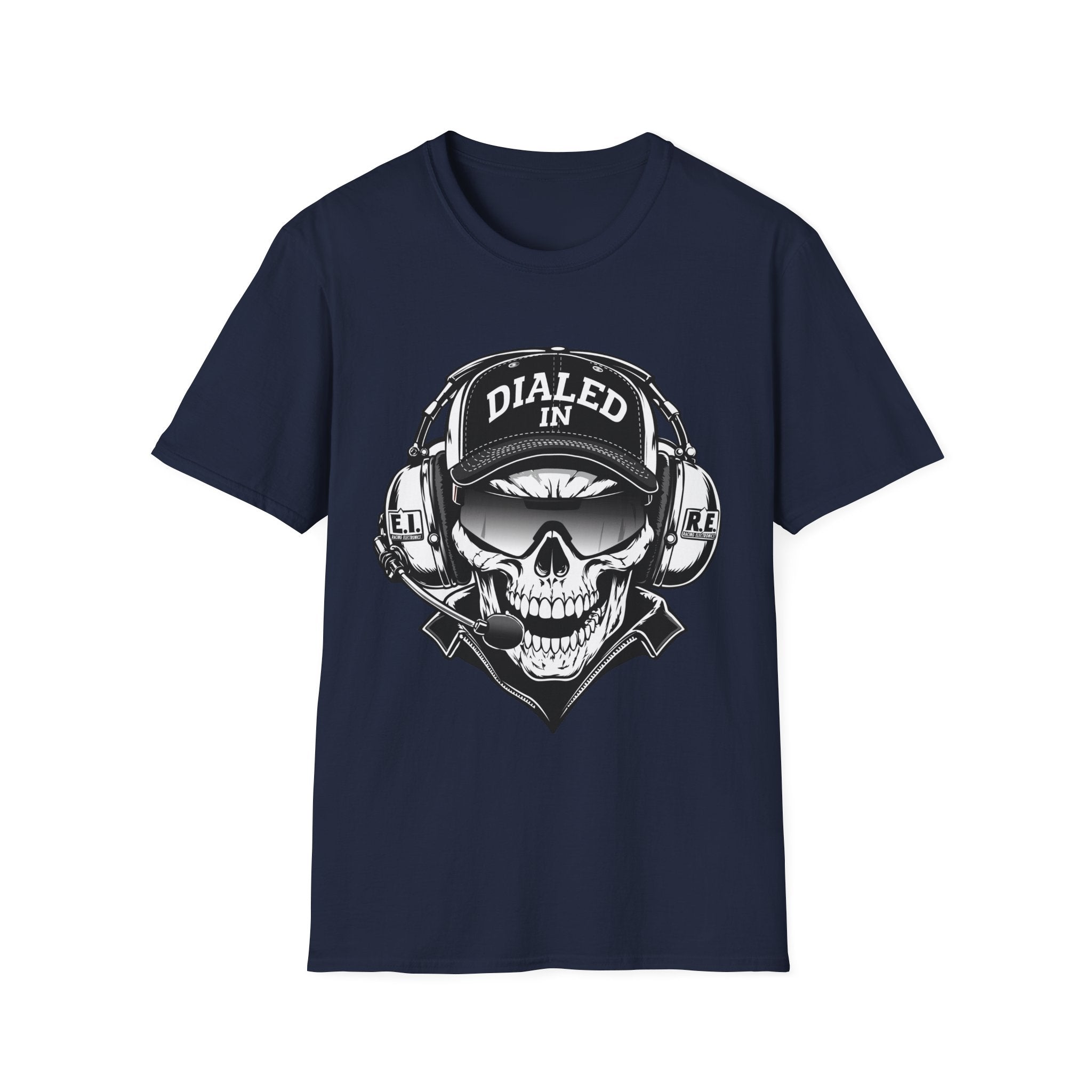 Dialed In Skully D Crew Chief Move or Be Moved Graphic Tee