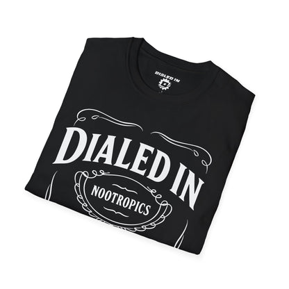 Dialed In “Nootropics” Graphic Tee | Focus & Energy Shirt