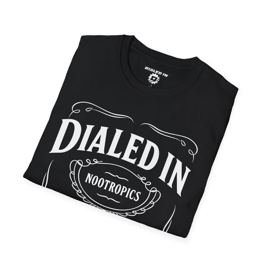 Dialed In “Nootropics” Graphic Tee | Focus & Energy Shirt