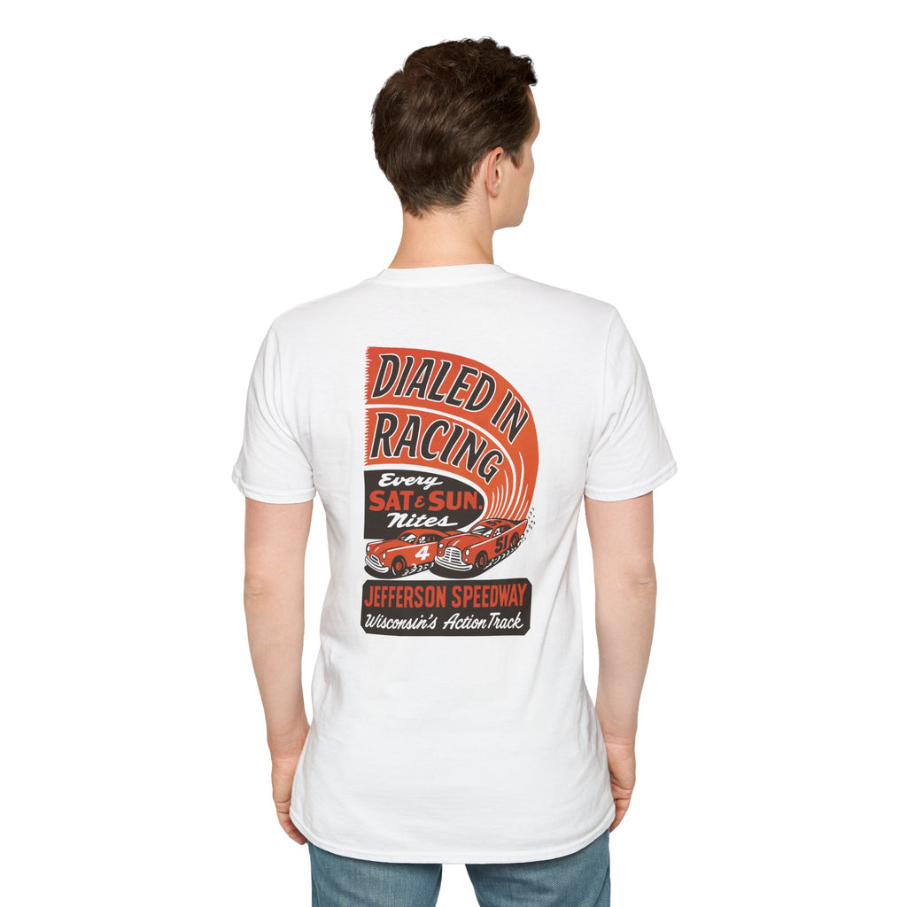 Dialed In Dirt Short Track Racing Tee | Motorsports Graphic Shirt