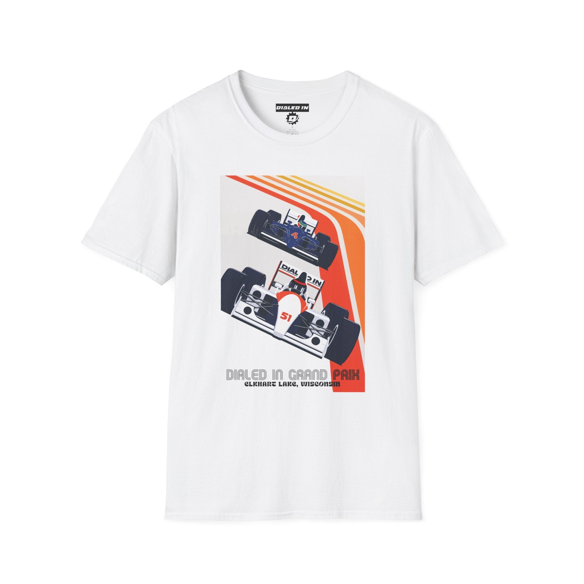 Dialed In Grand Prix Tee | Motorsports Graphic Shirt